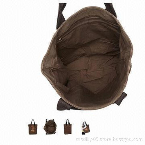 Handbags, made of 100% cotton canvas